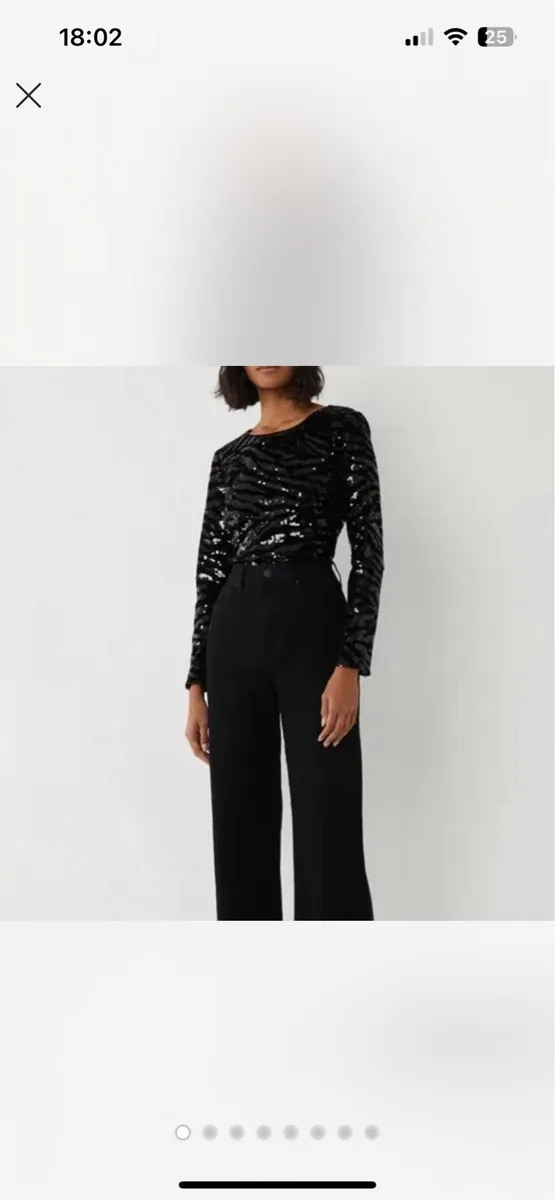 Warehouse Sequin Top. - Image 1