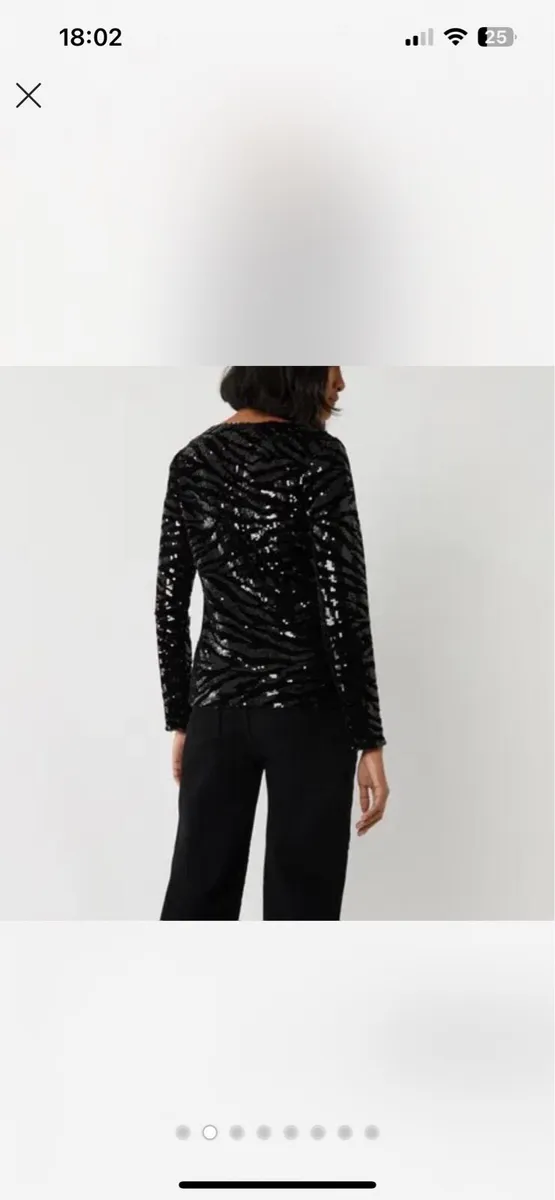Warehouse Sequin Top. - Image 2