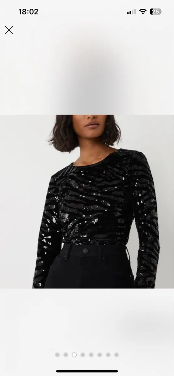 Warehouse Sequin Top. - Image 3