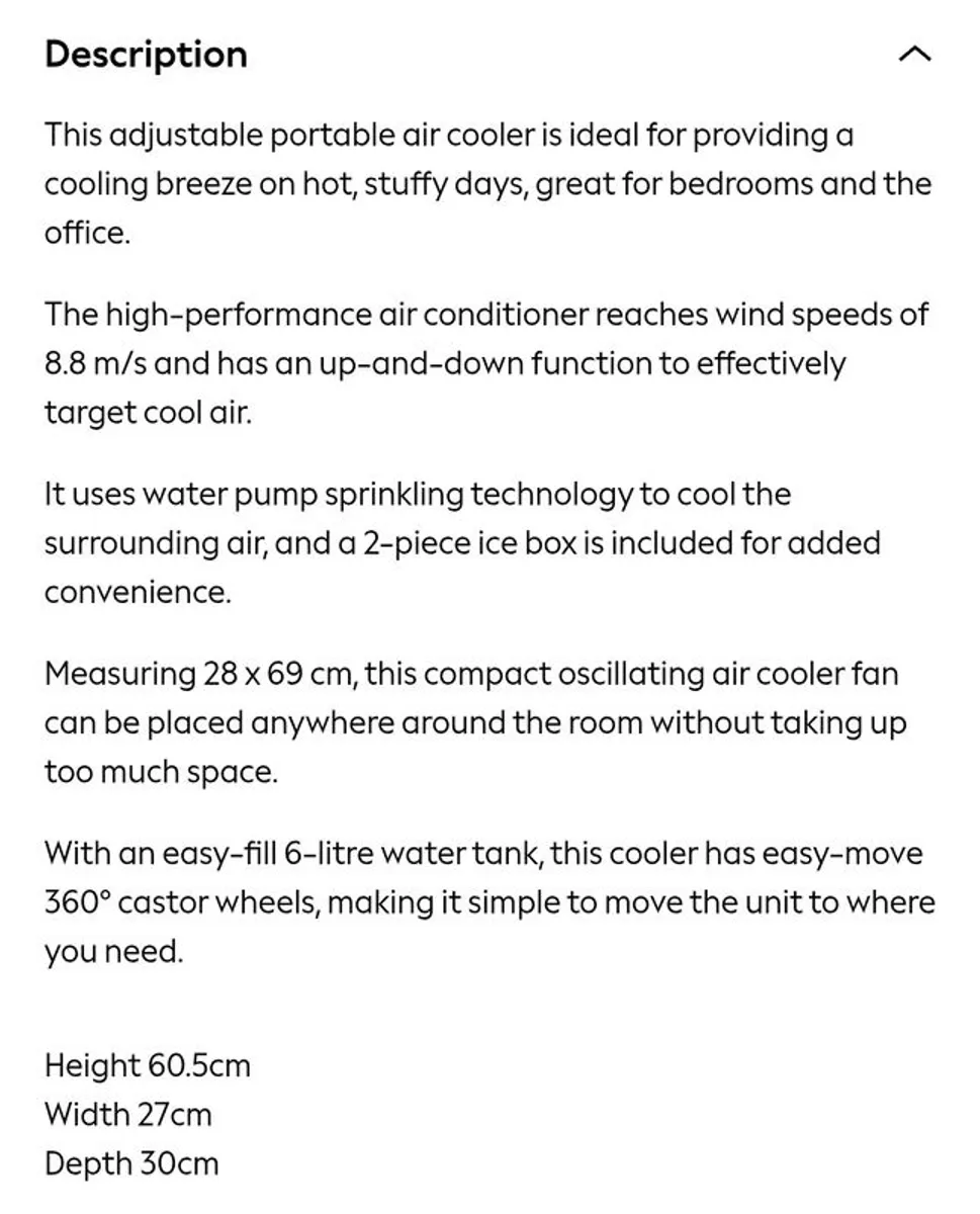 6L Air Cooler - Image 4