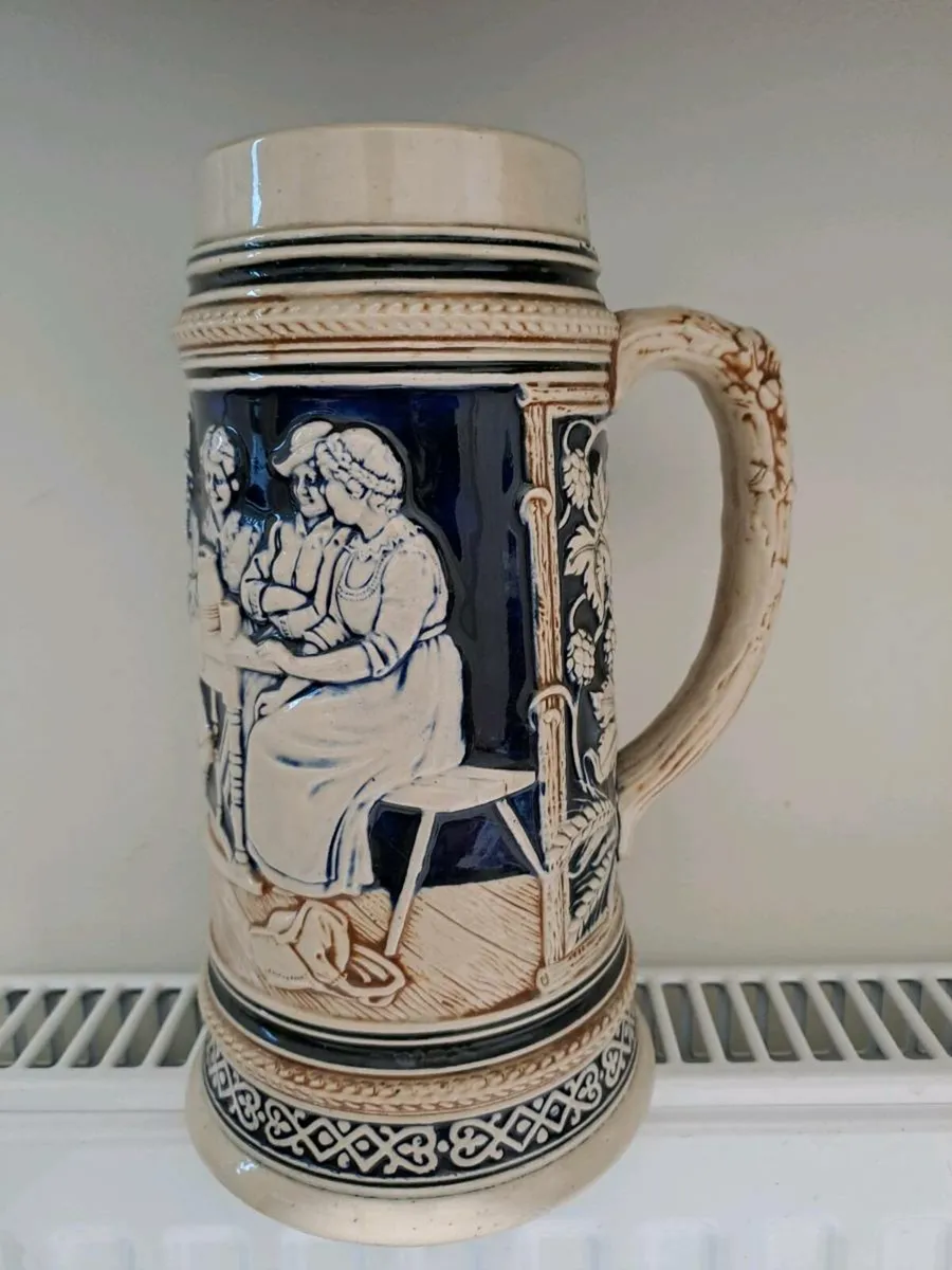Vintage German beer stein - Image 1