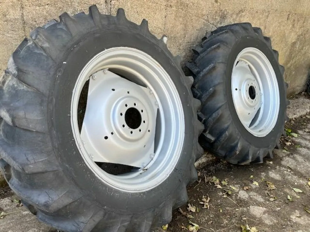 MF 16.9 x 34 Wheels with Barum Tyres - Image 2