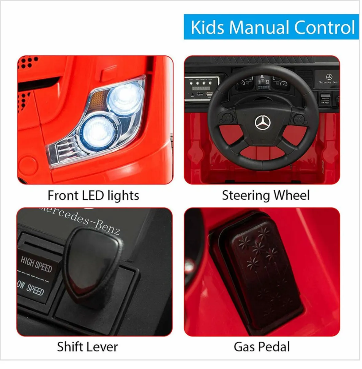 Free Delivery - Mercedes Lorry Truck for kids - Image 3