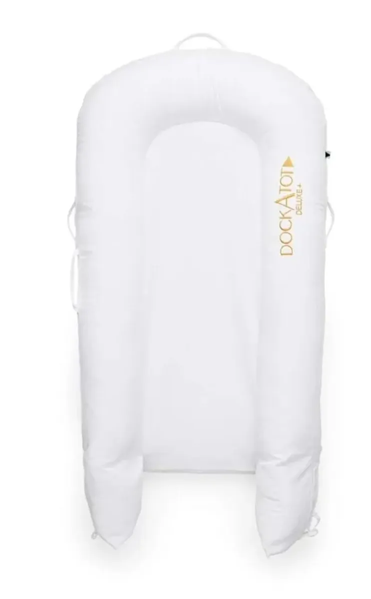 Dockatot Dock Delux Peestige white baby nest - Image 1