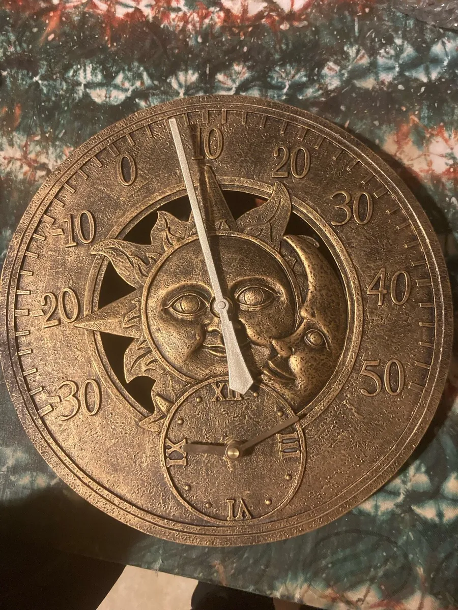 Sun and moon clock
