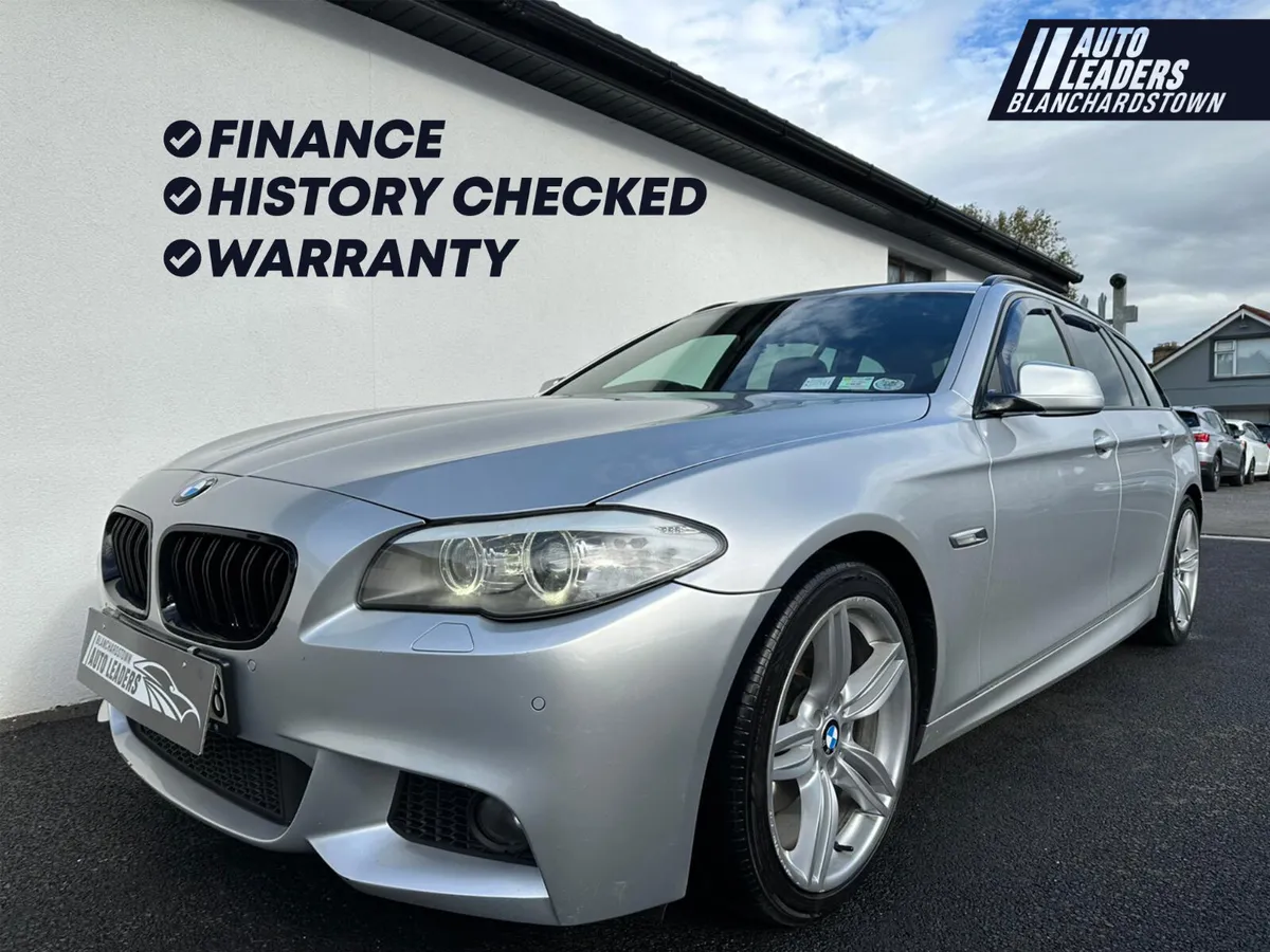 (132) BMW 520D F11 MSPORT TOURING AUTO LEATHER NAV - Image 1