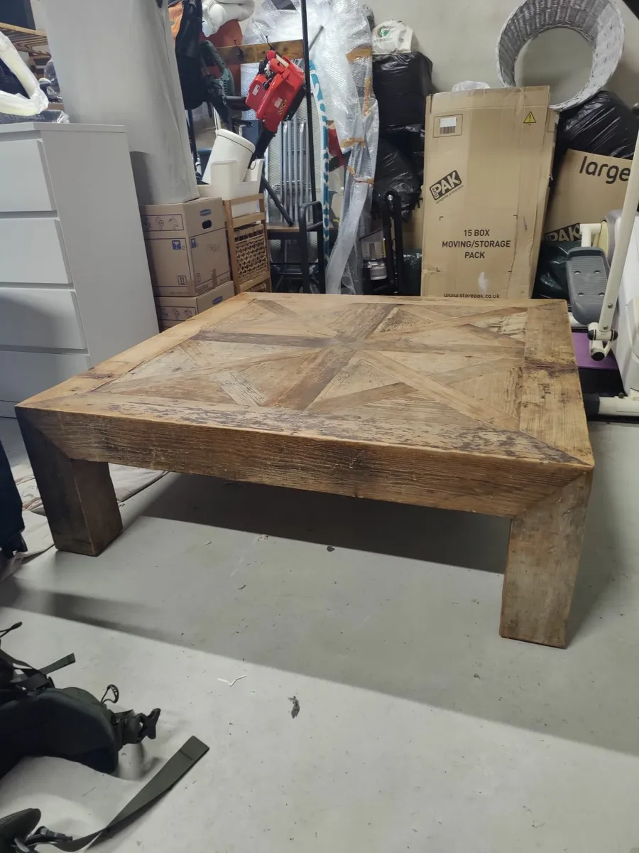 Solid wood coffee table - Image 3