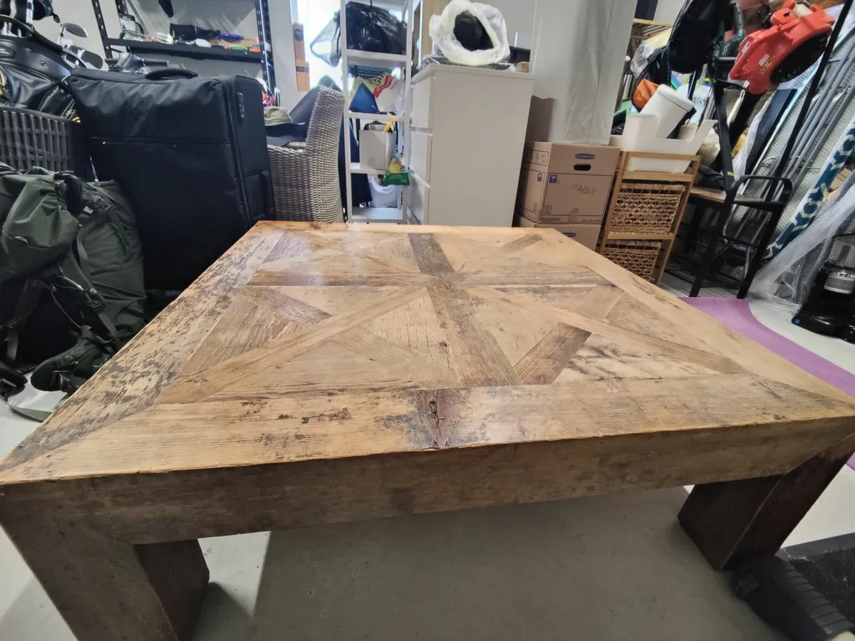 Solid wood coffee table - Image 4