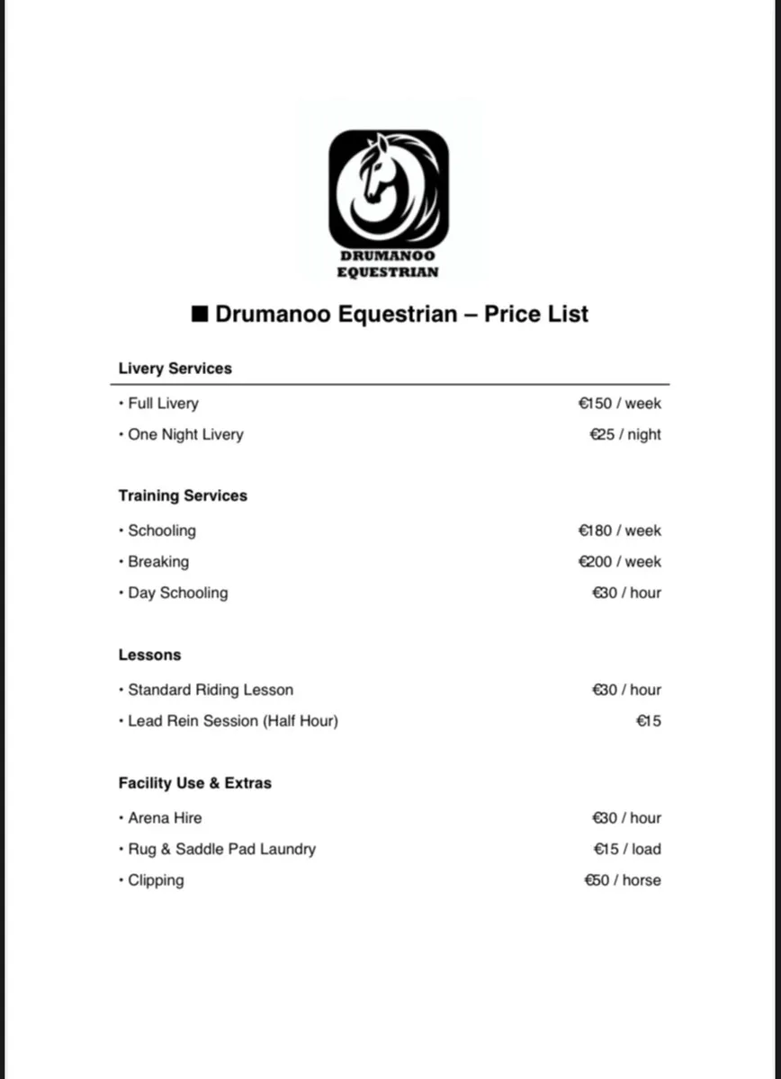Drumanoo Equestrian and Equine Services - Image 2