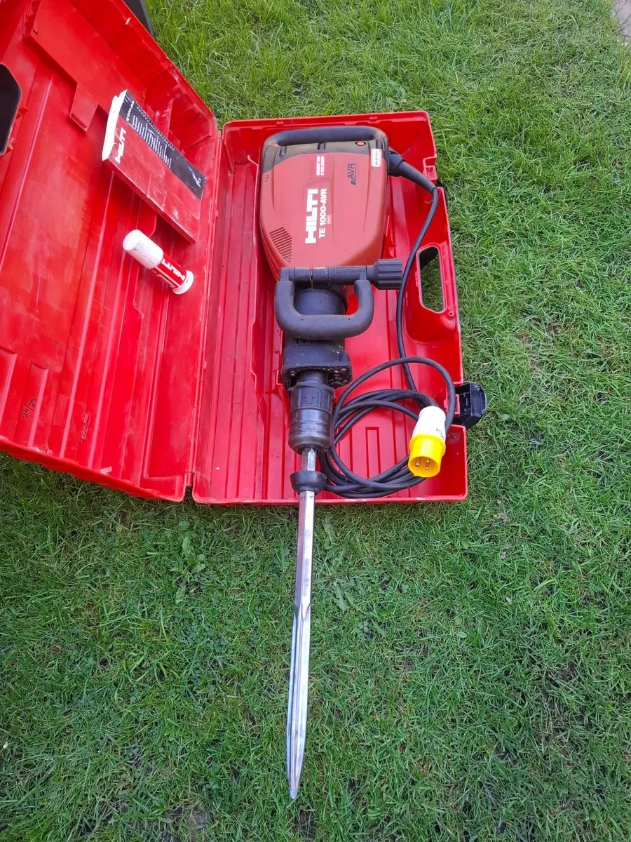 HILTI TE1000/warranty 6-months/receipt - Image 3