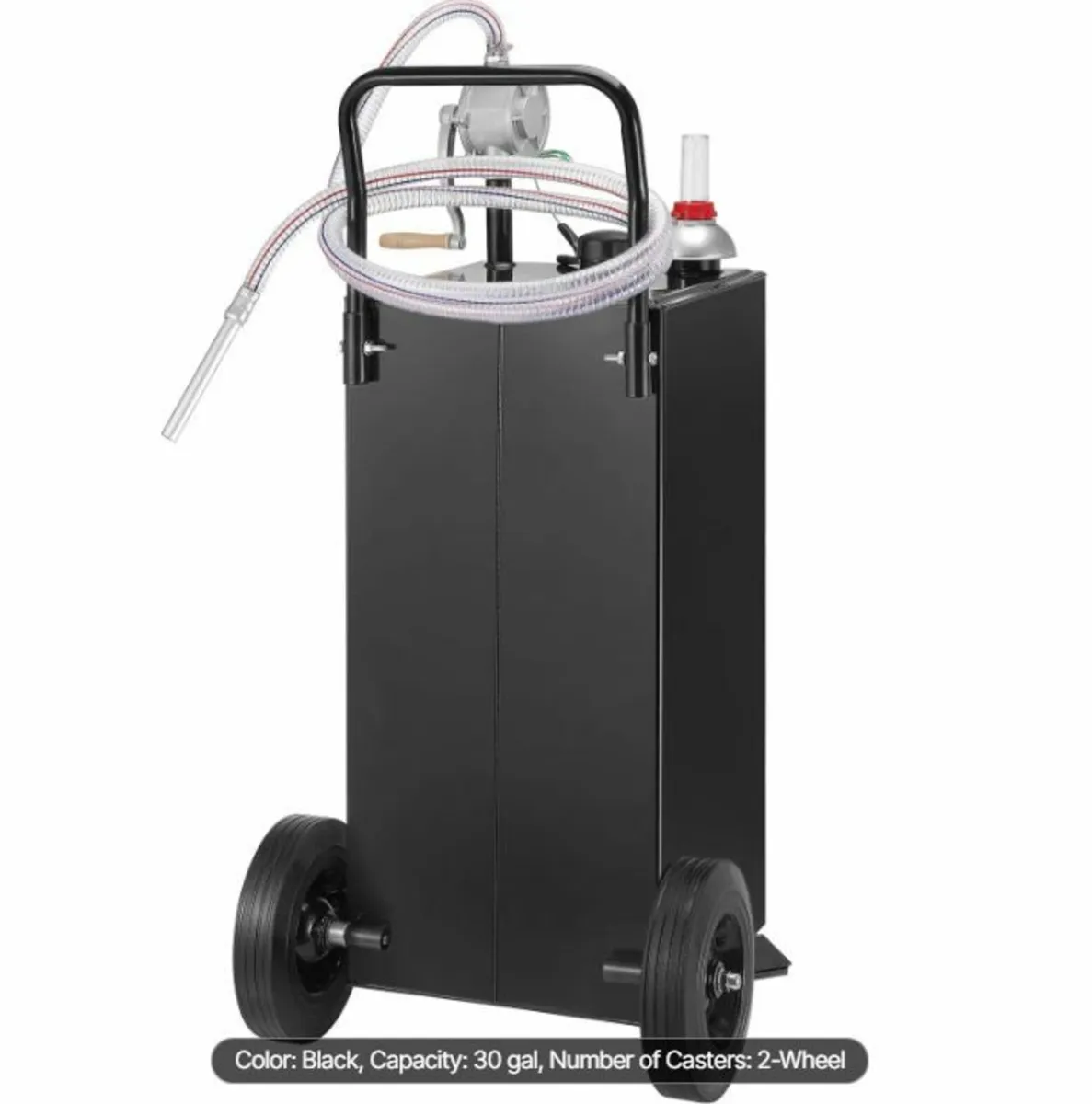30 Gallon Gas Caddy, Fuel Storage Tank with Wheels - Image 4
