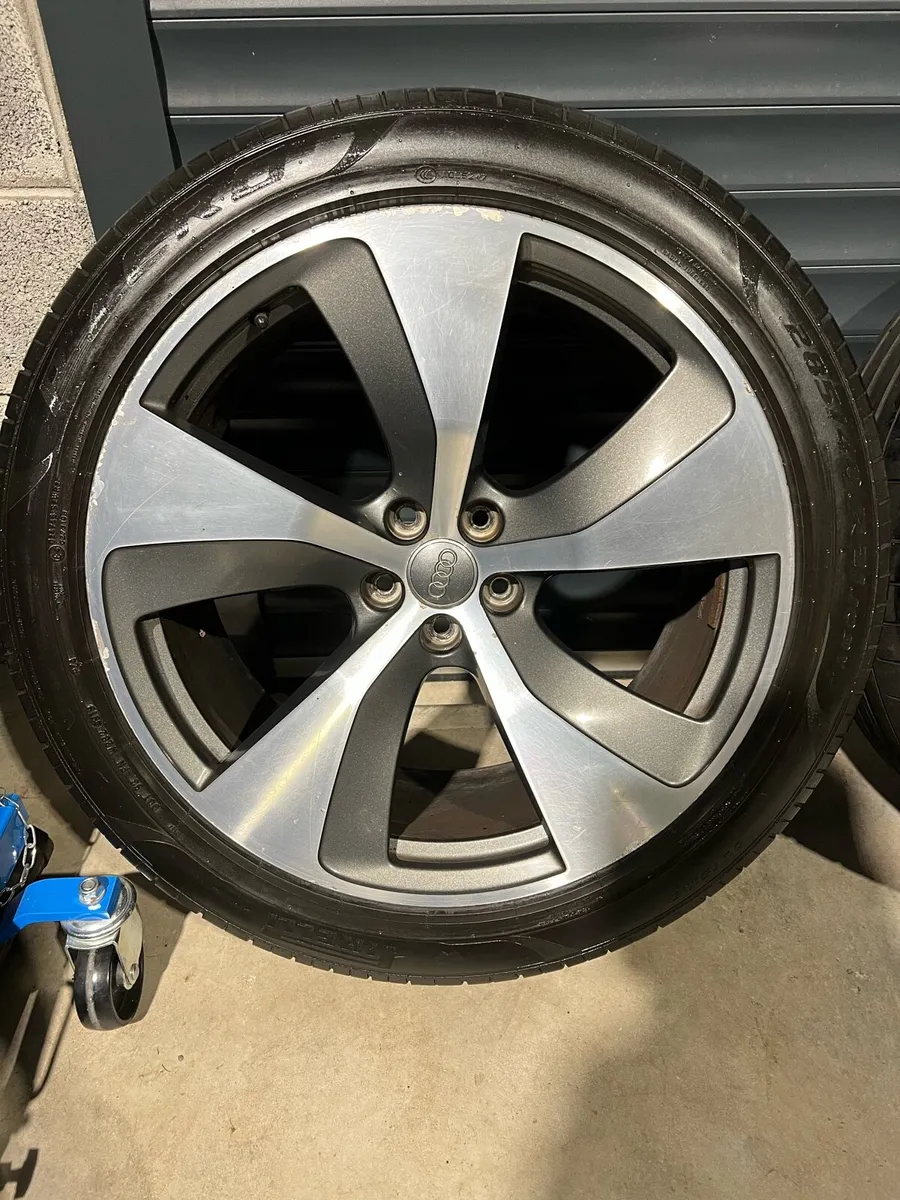 21” Audi Q7 Alloys / Tyres Genuine - Image 4