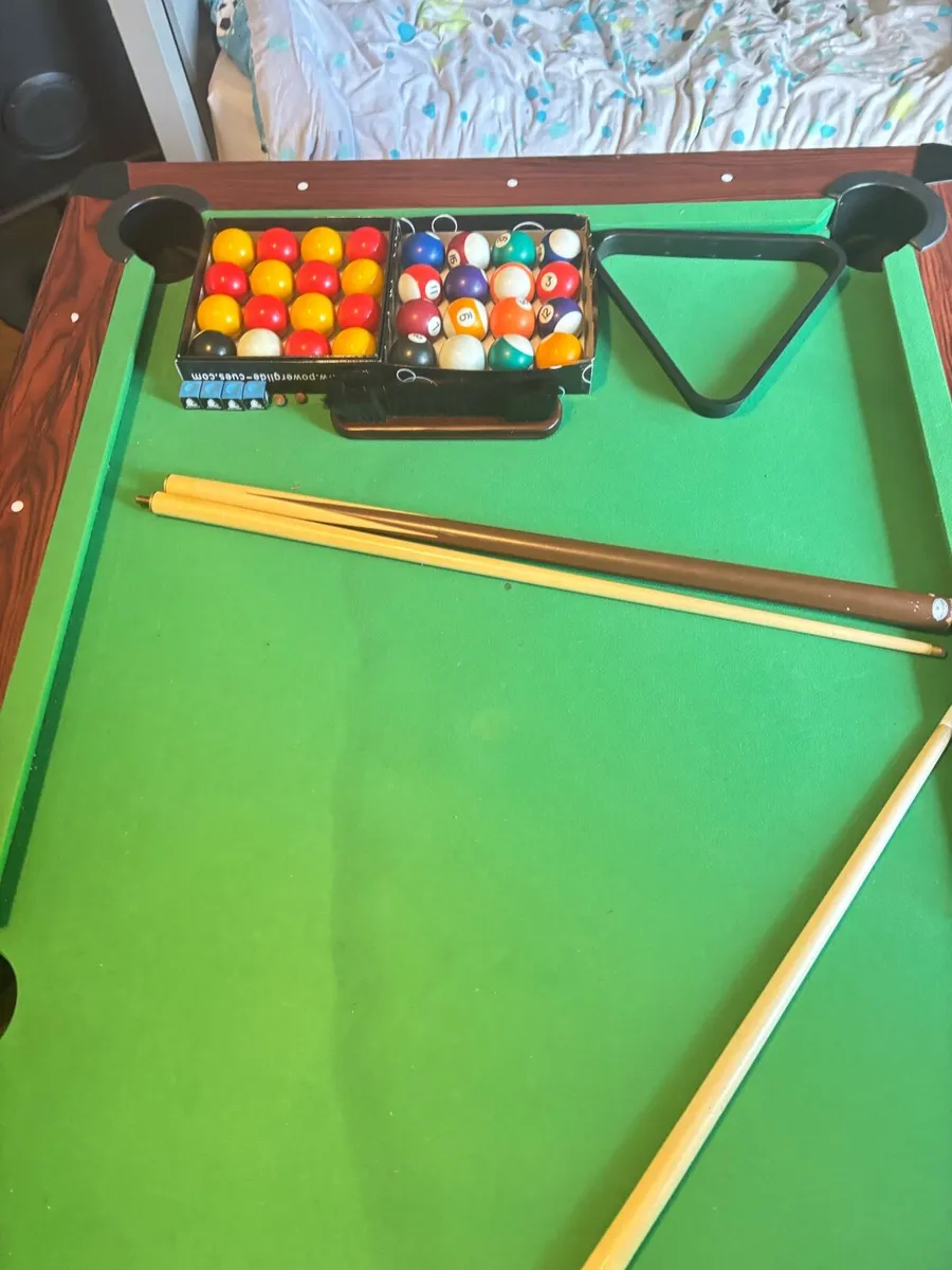 Pool / snooker table - Image 1