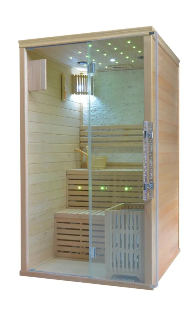 Snug Sauna, Two Tier Seating Sauna - Image 2