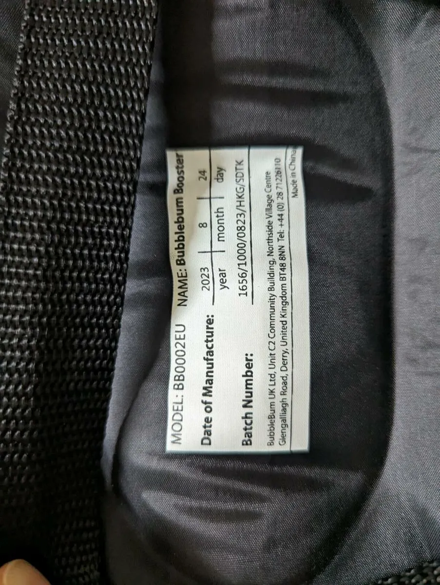 Booster car seat (inflatable) - Image 4