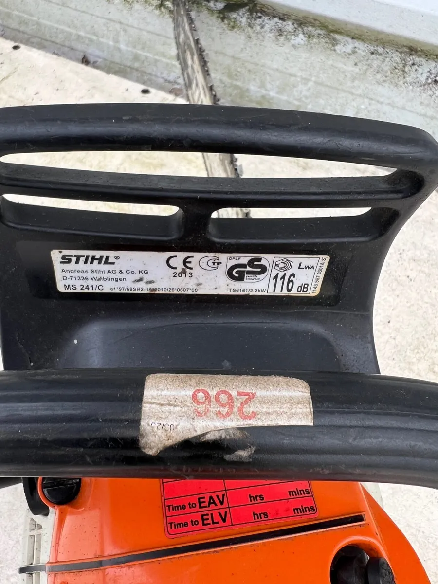 Stihl Chain Saw MS241c professional - Image 2