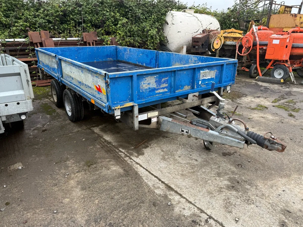Ifor Williams 12ft 6’6 drop side trailer - Image 2