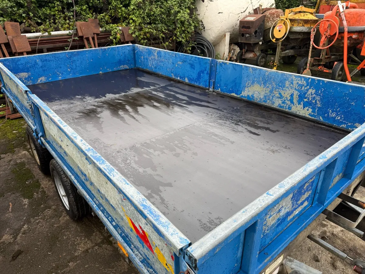 Ifor Williams 12ft 6’6 drop side trailer - Image 3