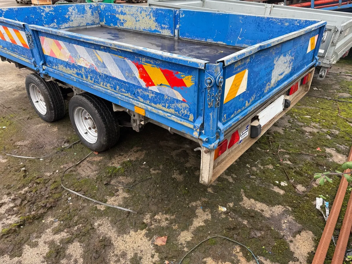 Ifor Williams 12ft 6’6 drop side trailer - Image 4