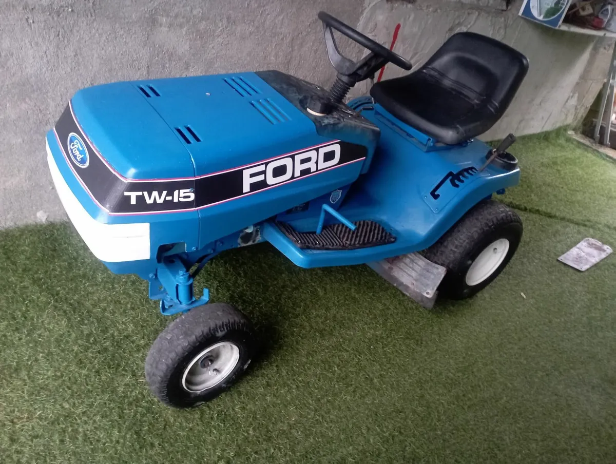 Ford Tw 15 Garden tractor for sale - Image 2