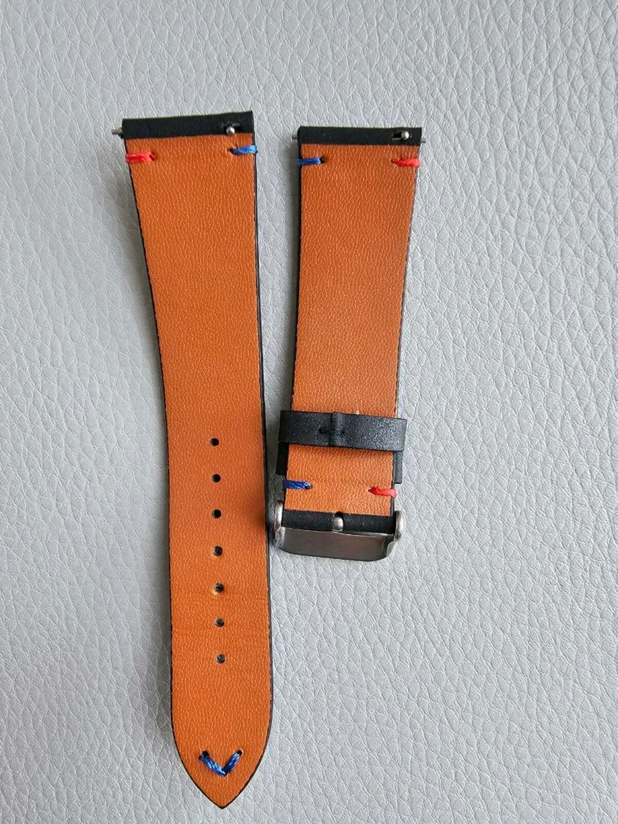 Black strap for 22mm Watch - Image 3