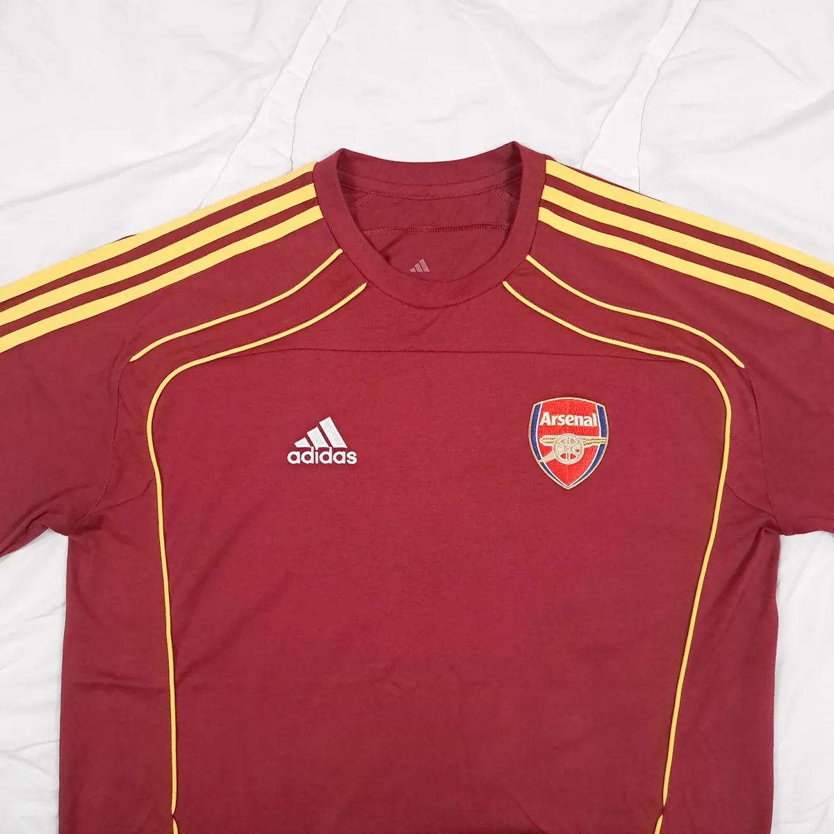 Adidas Arsenal Football UBP Tee Shirt Size L - Image 2