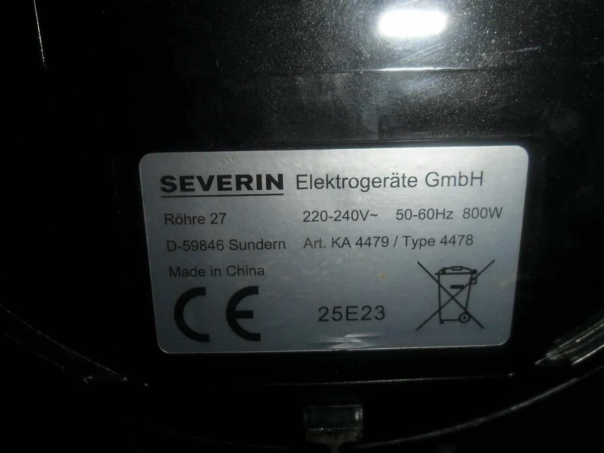 Severin coffee maker - Image 2