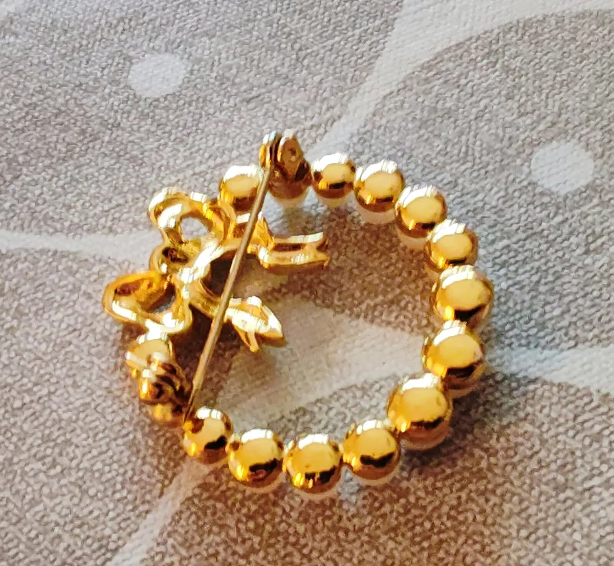 Retro pearl brooch - Image 2
