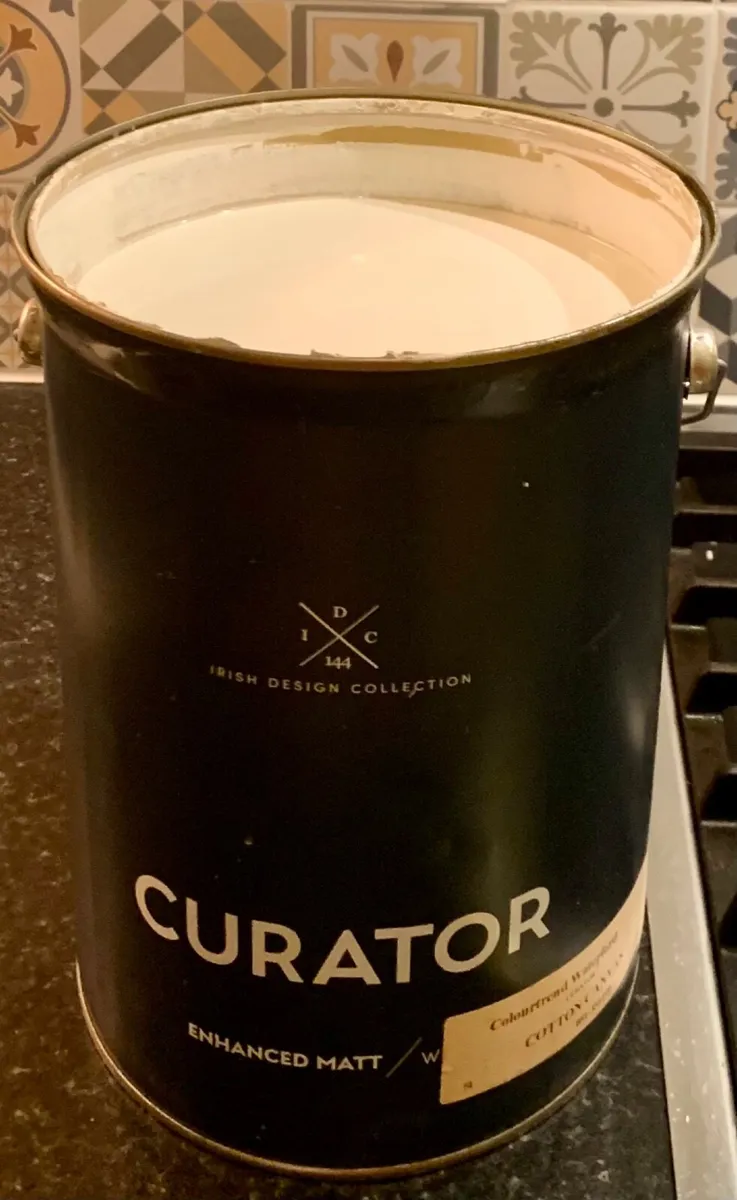 Curator Enhanced Matt Paint 5Lt - Cotton Canvas - Image 2