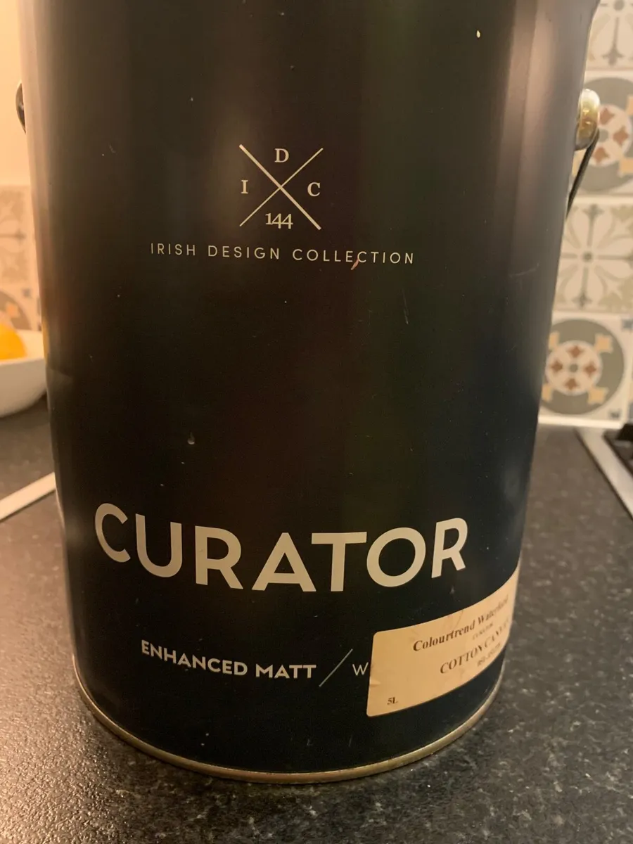 Curator Enhanced Matt Paint 5Lt - Cotton Canvas - Image 1