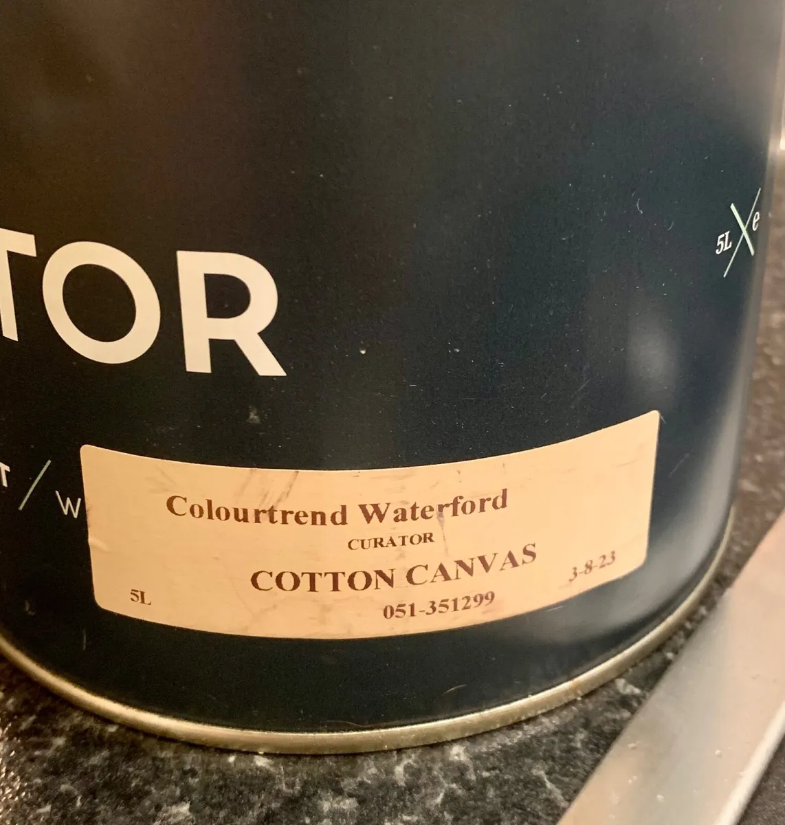 Curator Enhanced Matt Paint 5Lt - Cotton Canvas - Image 3