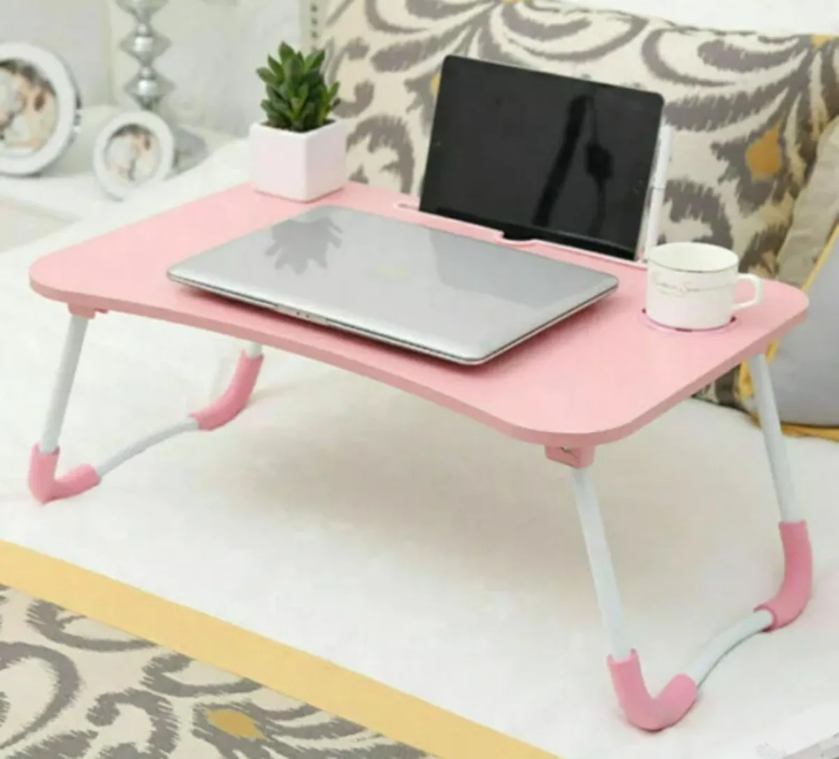 Folding Bed Tray Laptop Tablet Desk - Image 3