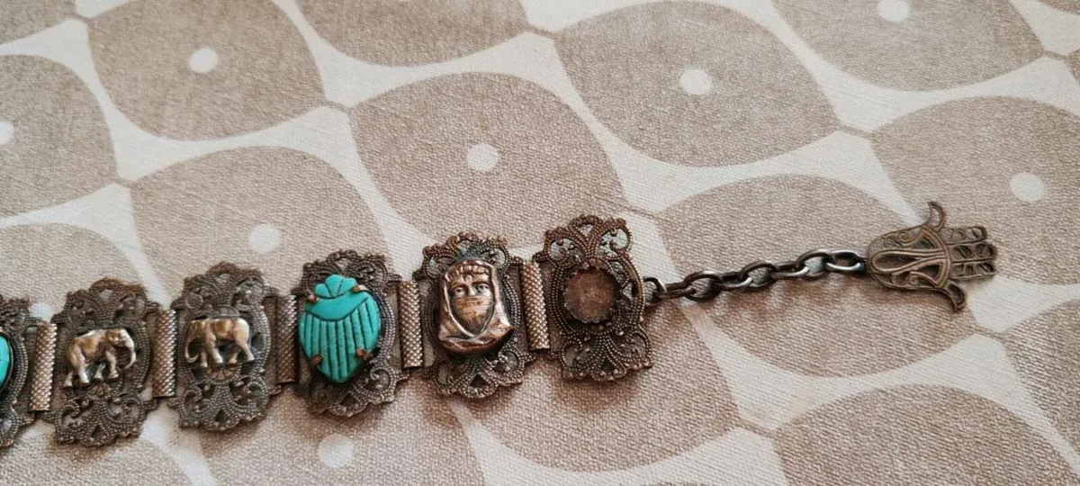 Vintage Egyptian bracelet - Image 4