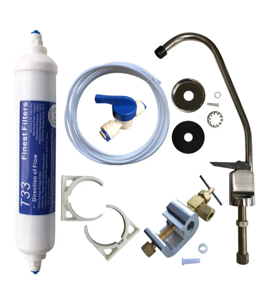 Undersink Water Filter Kit with Tap Full System - Image 1