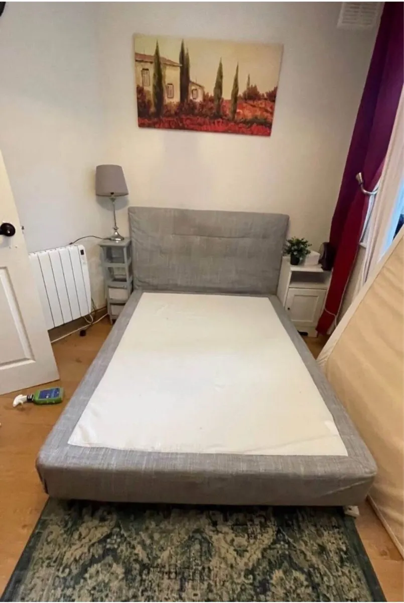 Double bed with mattress - Image 3