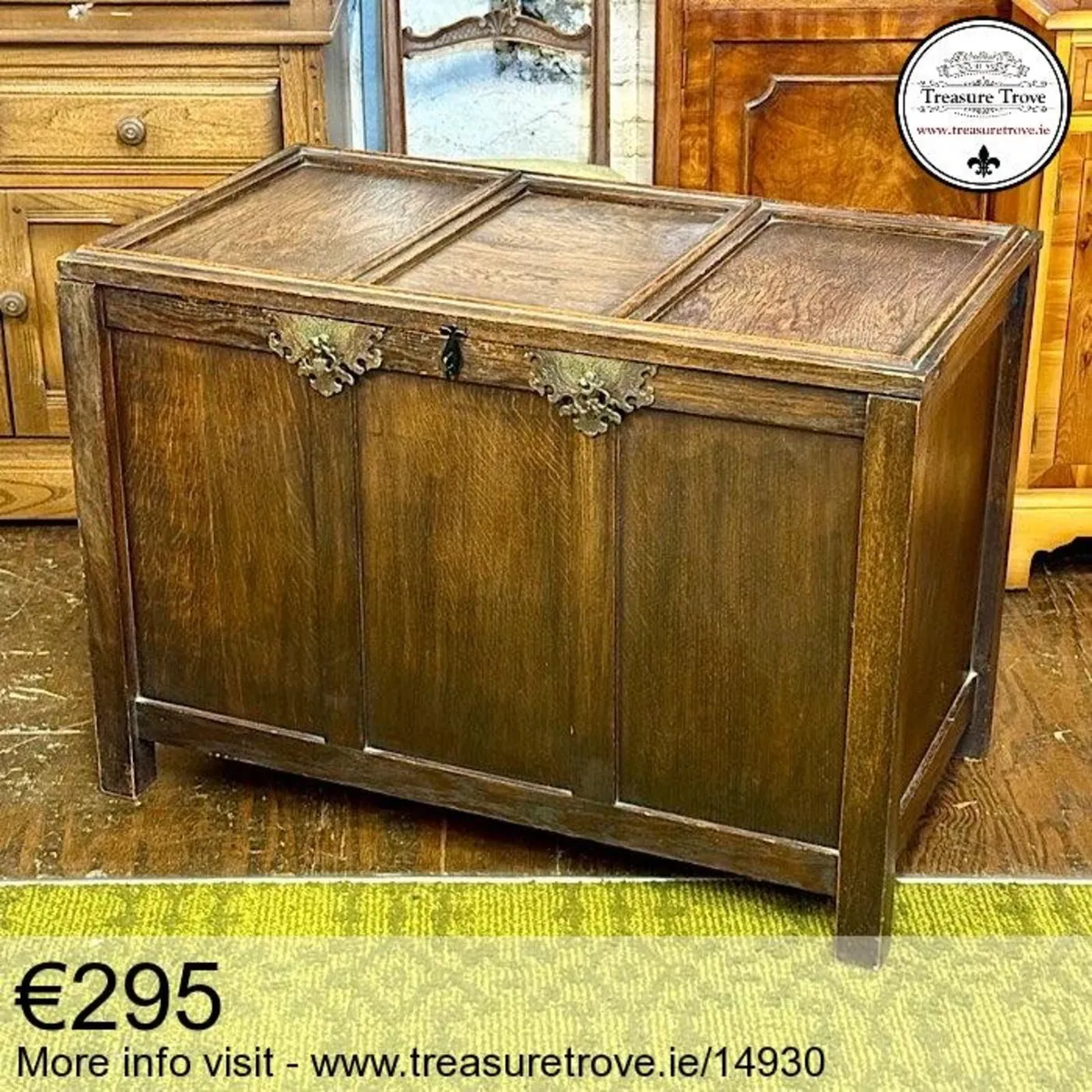 Antique and Vintage Blanket Boxes / Linen Trunks - Image 3