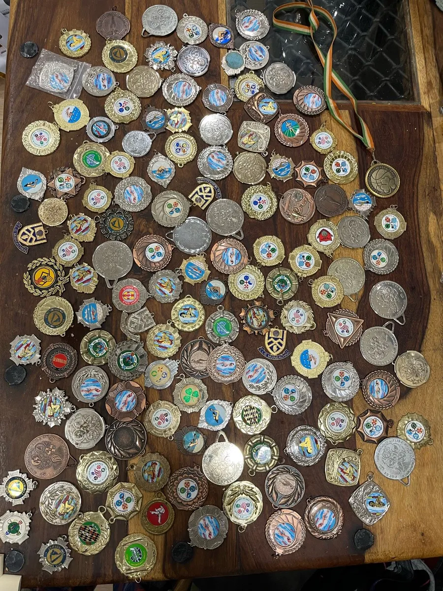 Massive collection of old medals