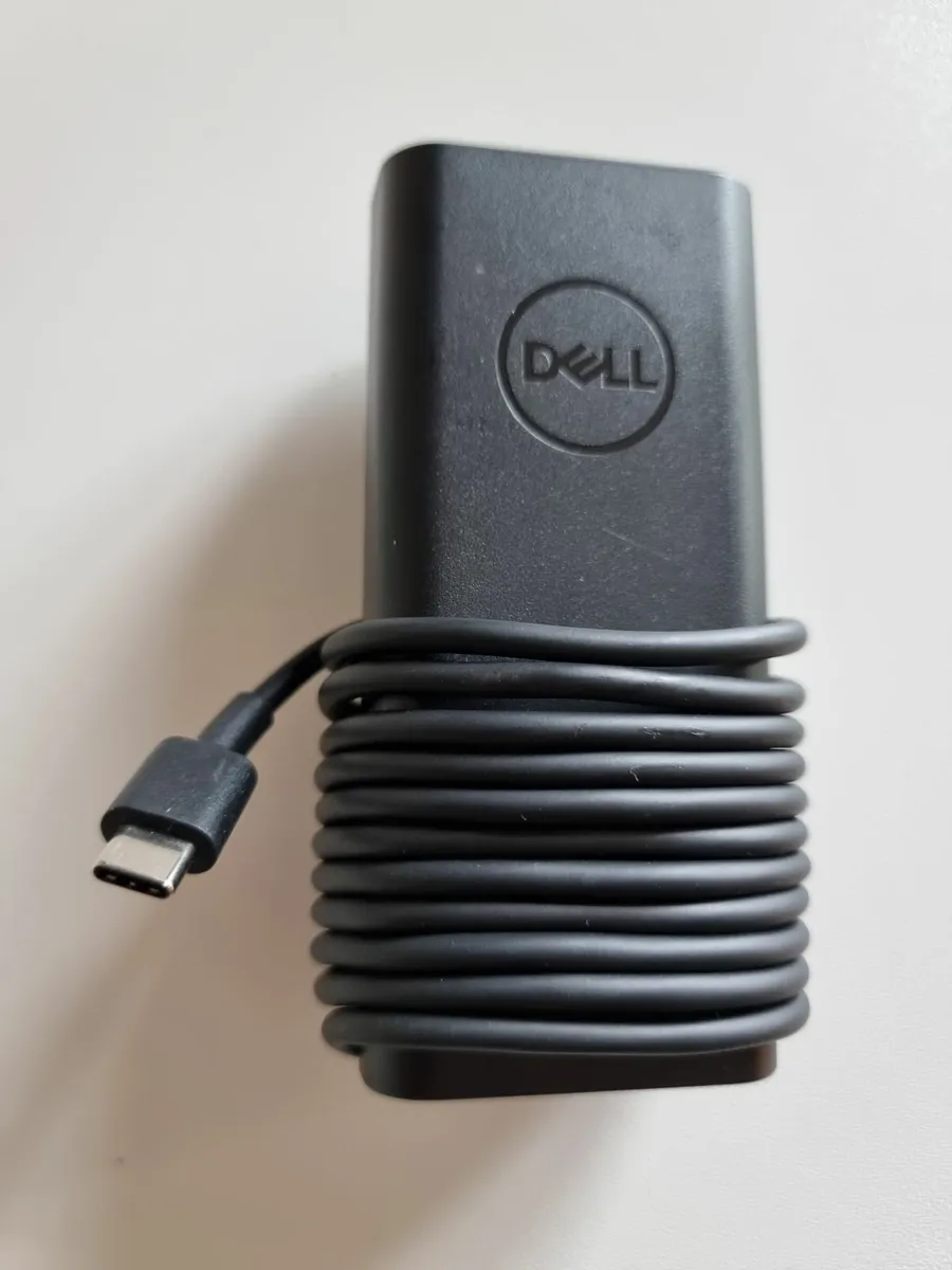 Dell 65w AC Adapter Laptop Charger USB-C - Image 2