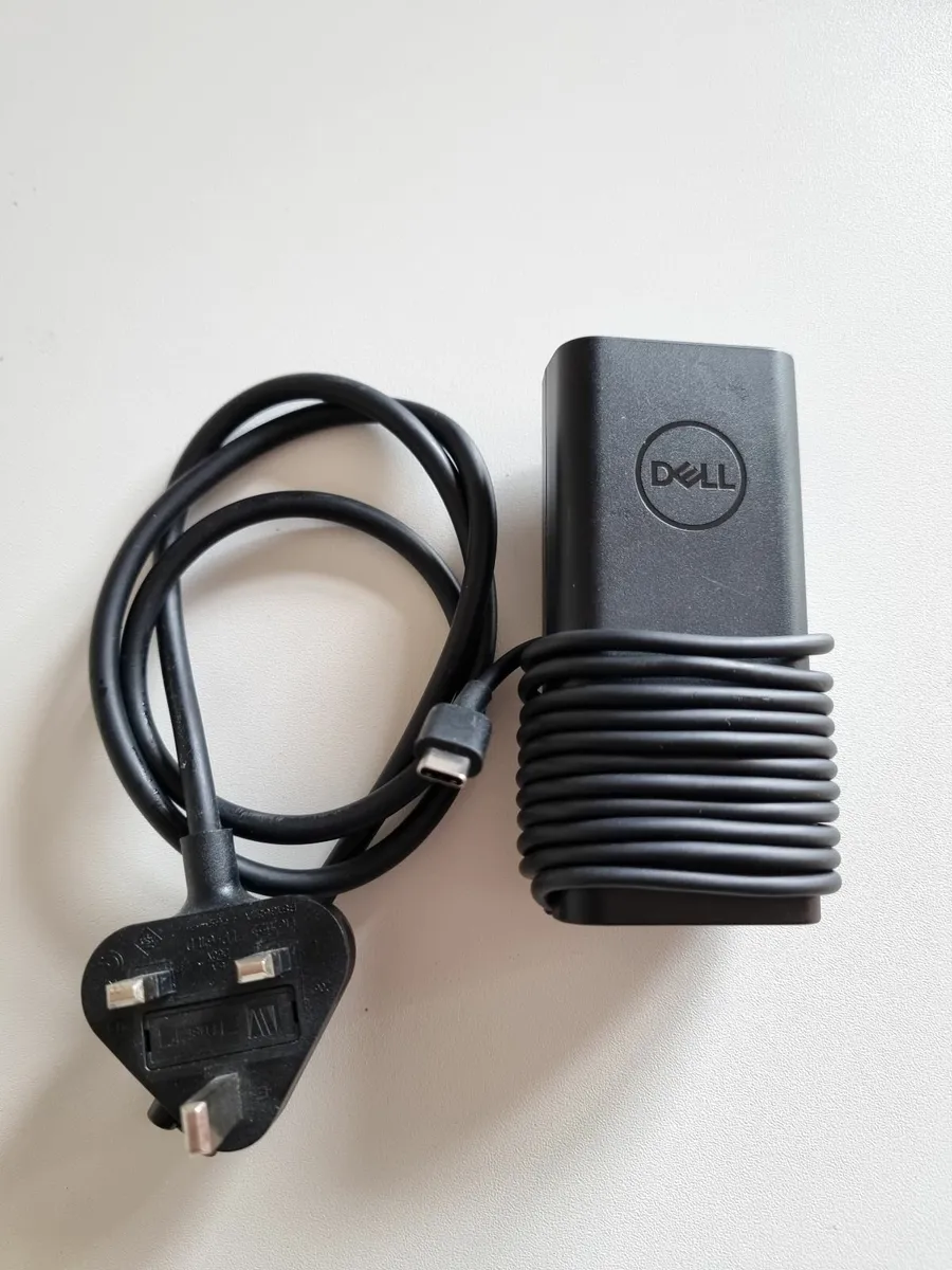 Dell 65w AC Adapter Laptop Charger USB-C - Image 3