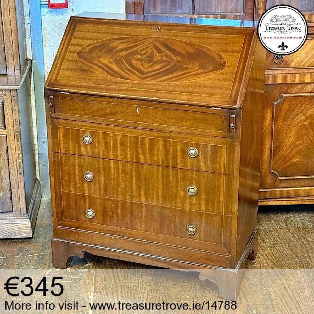 Antique and vintage writing bureau desks - Image 1