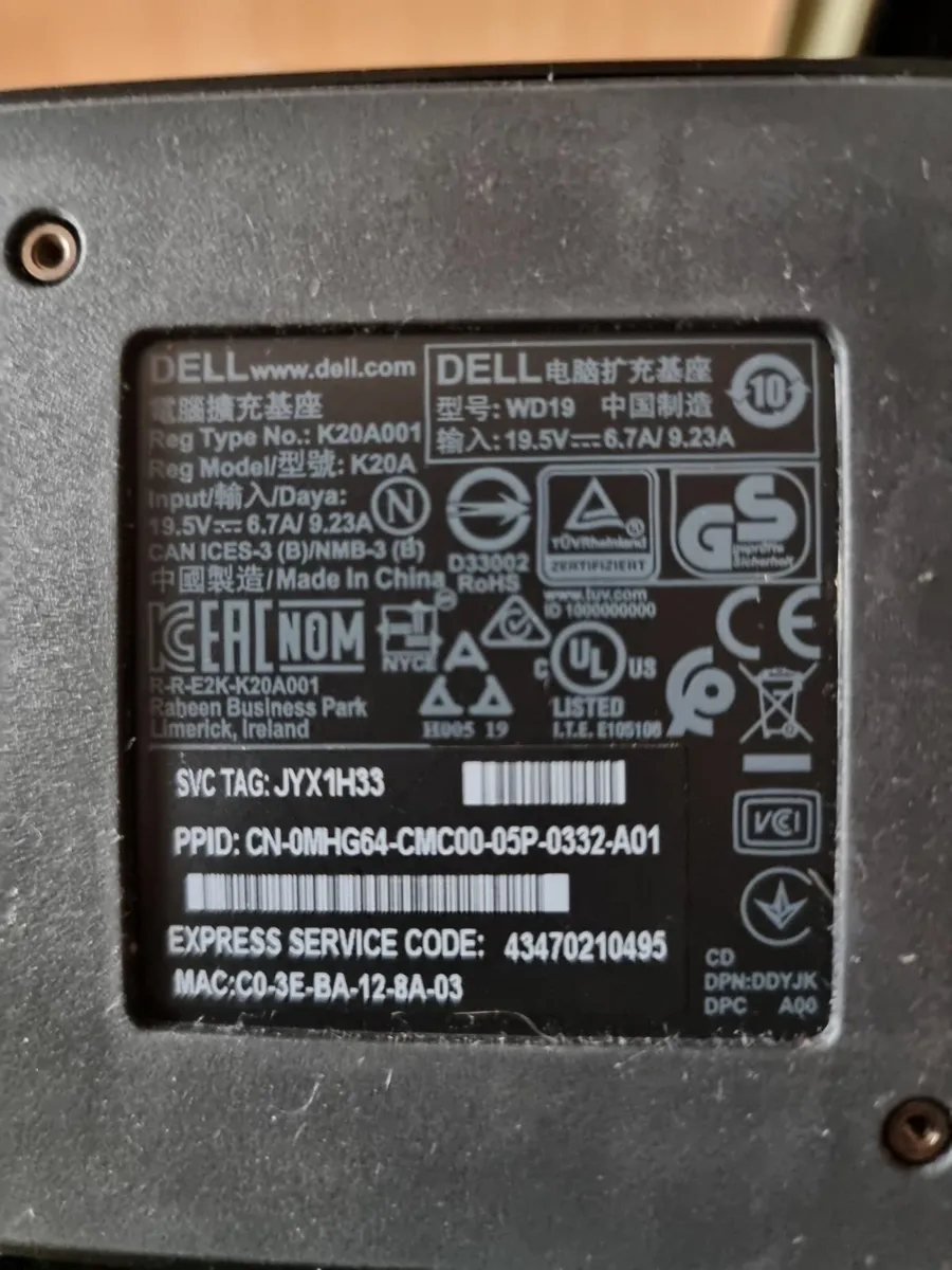 Dell WD19 Docking Station - Image 4