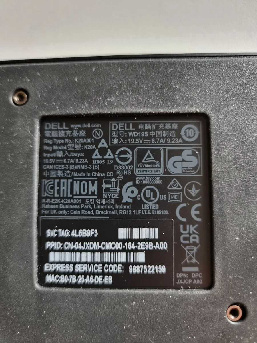 Dell WD19S Docking Station - Image 4