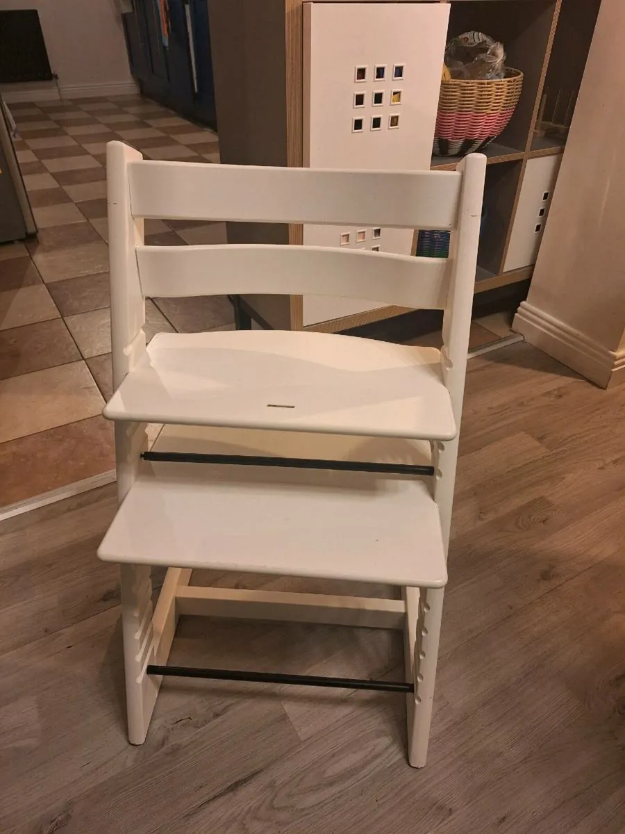 Stokke Tripp Trapp Highchair (white) - Image 2