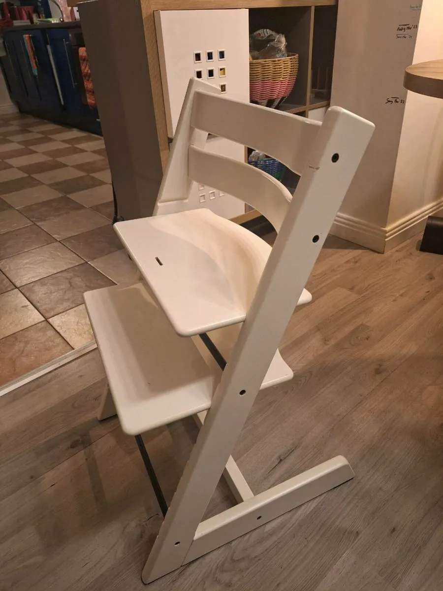 Stokke Tripp Trapp Highchair (white) - Image 3