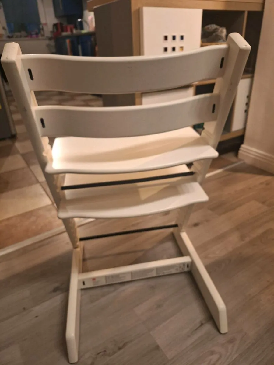 Stokke Tripp Trapp Highchair (white) - Image 4