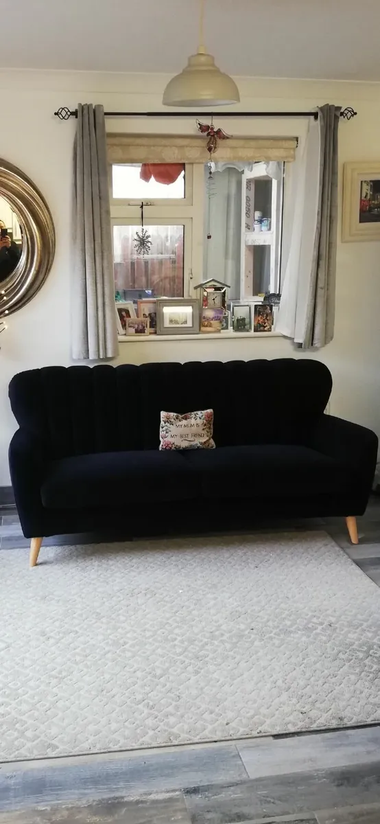 Stunning Velvet Sofa - Image 1