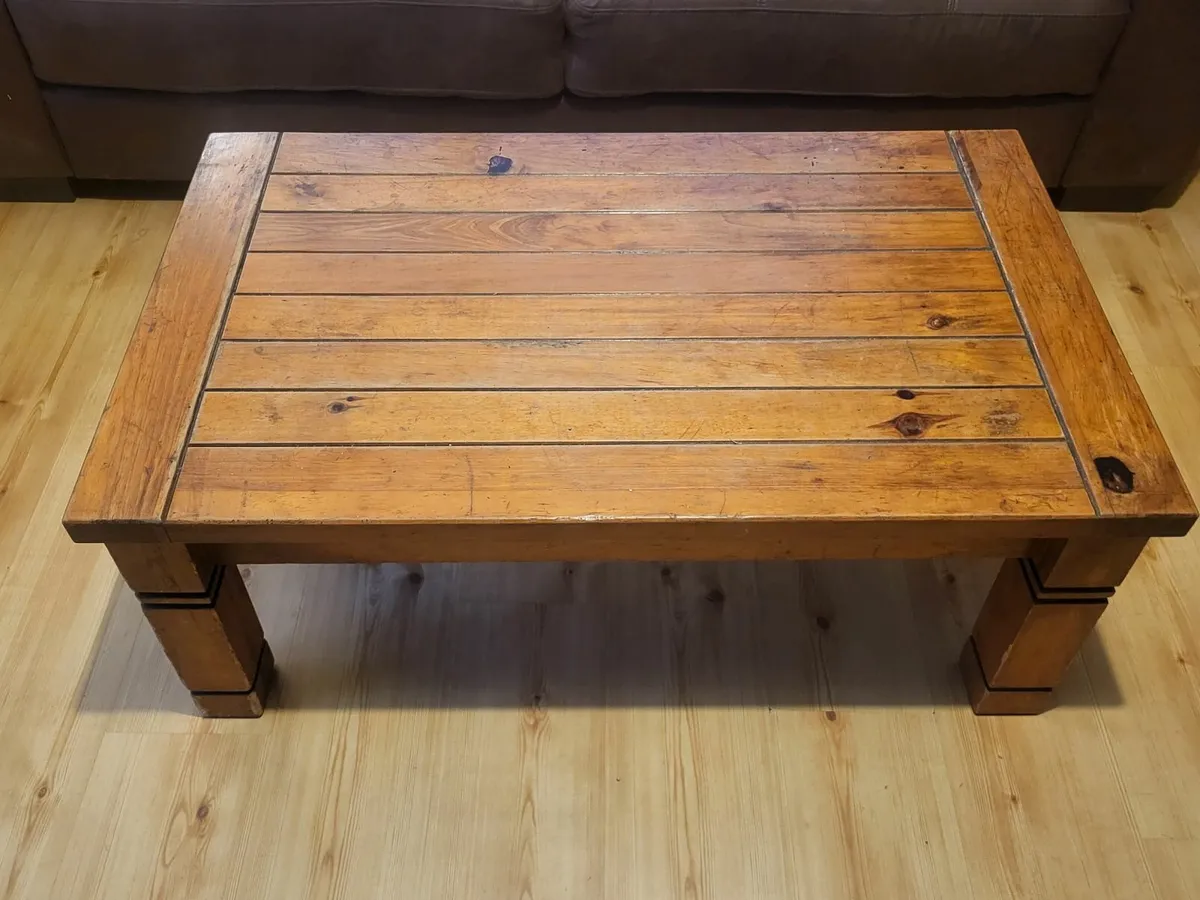 Pine Coffee Table - Image 1