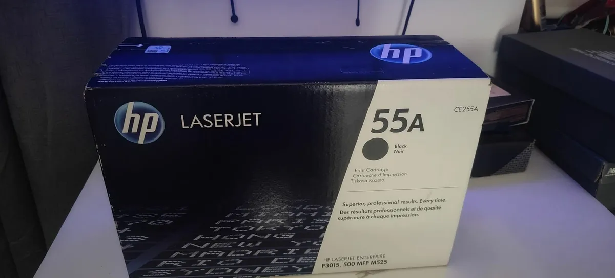 Brand New Genuine HP. 55a Laserjet Toner Cartridge - Image 2