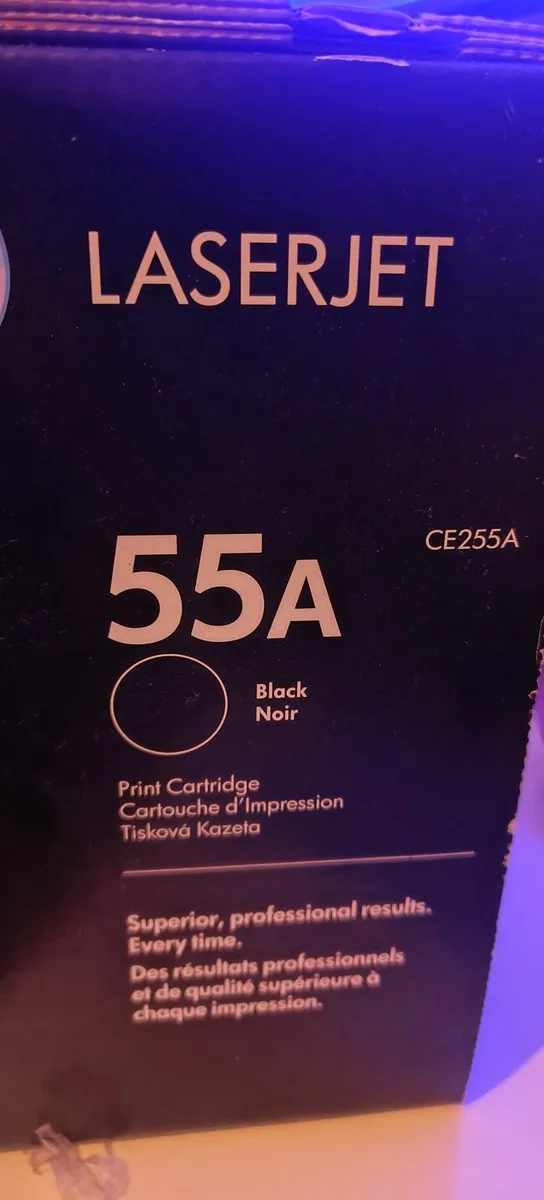 Brand New Genuine HP. 55a Laserjet Toner Cartridge - Image 3