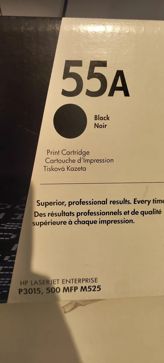 Brand New Genuine HP. 55a Laserjet Toner Cartridge - Image 4
